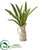 Silk Plants Direct Sansevieria Artificial Plant - Pack of 1