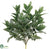 Dusty Miller Bush - Green Flocked - Pack of 12