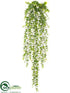 Silk Plants Direct Eucalyptus Hanging Bush - Green Frosted - Pack of 12