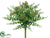 Fern Bush - Green - Pack of 6