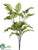 Forest Fern Bush - Green - Pack of 12