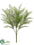 Woodland Fern Bush - Green - Pack of 24