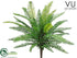 Silk Plants Direct Outdoor Boston Fern Bush - Green - Pack of 12