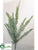 Woodland Fern Bush - Green Gray - Pack of 12