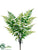 Forest Fern Bush - Green - Pack of 12