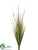 Silk Plants Direct Bamboo Grass Bush - Green - Pack of 6