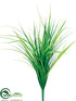 Silk Plants Direct Grass Bush - Green - Pack of 12