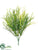 Silk Plants Direct Grass Bush - Green - Pack of 24