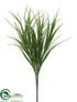 Silk Plants Direct Grass Bush - Green - Pack of 12