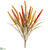 Plastic Rattail Grass Bush - Flame Mustard - Pack of 12