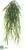 Wild Grass Hanging Bush - Green - Pack of 12