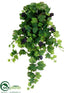 Silk Plants Direct Grape Leaf Hanging Plant - Green Two Tone - Pack of 6