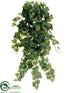 Silk Plants Direct Ivy Vine Hanging Bush - Green Two Tone - Pack of 12