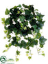 Silk Plants Direct Ivy Hanging Plant - Green - Pack of 6