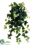 Silk Plants Direct Ivy Hanging Plant - Green - Pack of 6