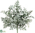 Silk Plants Direct Dusty Miller Bush - Green Gray - Pack of 24