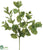 Peppermint Leaf Bush - Green - Pack of 12