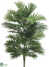 Silk Plants Direct Areca Palm Plant - Green - Pack of 6