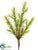 Silk Plants Direct Rosemary Bush - Green - Pack of 12