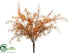 Silk Plants Direct Sprengeri Bush - Rust Brown - Pack of 12