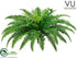 Silk Plants Direct Outdoor Boston Fern Bush - Green - Pack of 6