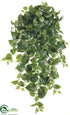 Silk Plants Direct Philodendron Vine Hanging Plant - Green - Pack of 6