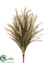 Silk Plants Direct Wheat Bush - Beige Tan - Pack of 6