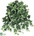 Silk Plants Direct Ivy Hanging Plant - Variegated - Pack of 12