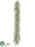 Silk Plants Direct Fern Garland - Green - Pack of 2