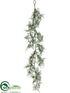 Silk Plants Direct Baby's Tear Fern Garland - Green - Pack of 6