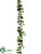 Ivy Garland - Green Cream - Pack of 12