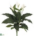 Silk Plants Direct Spathiphyllum Peace Lily Plant - Green - Pack of 6