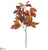 Alder Leaf Spray - Burgundy - Pack of 12