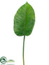 Silk Plants Direct Anthurium Leaf Spray - Green - Pack of 12