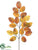 Banyan Leaf Spray - Orange Yellow - Pack of 24