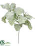 Silk Plants Direct Dusty Miller Spray - Green Gray - Pack of 12