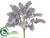 Dusty Miller Spray - Green Purple - Pack of 12