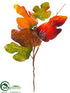 Silk Plants Direct Maple Spray - Orange Brown - Pack of 24