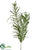 River Fern Frond Bundle - Green - Pack of 6