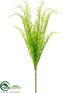 Silk Plants Direct Fern Spray - Green - Pack of 12