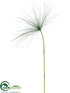 Silk Plants Direct Papyrus Grass Spray - Green - Pack of 12