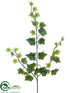 Silk Plants Direct Hedera Ivy Spray - Green - Pack of 24