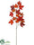 Maple Leaf Spray - Red Burgundy - Pack of 12