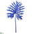 Monstera Leaf Spray - Blue - Pack of 6