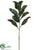 Magnolia Leaf Spray - Green - Pack of 12