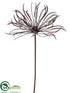 Silk Plants Direct Papyrus Grass Spray - Plum - Pack of 12