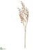 Silk Plants Direct Plastic Rice Spray - Brown Light - Pack of 12