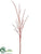 Flocked Twig Spray - Rust - Pack of 12