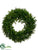 Tea Leaf Wreath - Green - Pack of 4