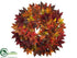 Silk Plants Direct Maple Leaf Wreath - Fall - Pack of 2